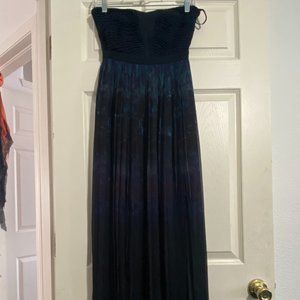 Silence & Noise Strapless Tie Dye Dress Size 0